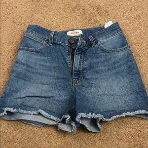 wrangler high waisted shorts